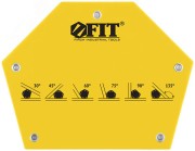 Угольник для сварки магнитный, тип ''шестигранник'', усилие до 23 кг Угольник для сварки магнитный, тип ''шестигранник'', усилие до 23 кг
