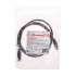 Патч-корд U/UTP CAT 6, RJ45-RJ45, 26AWG, LSZH, черный, 1м REXANT