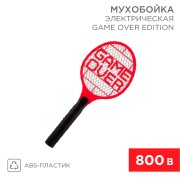 Мухобойка электрическая 0410 GAME OVER EDITION, 800В REXANT Мухобойка электрическая 0410 GAME OVER EDITION, 800В REXANT