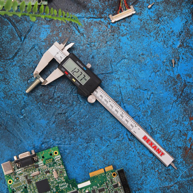 Электронный штангенциркуль 150мм REXANT Электронный штангенциркуль 150мм REXANT