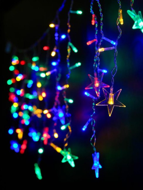 Гирлянда "Бахрома" DICLD-100M-C 100 мультиколорт светодиодов 1.7х0.5м с насадками SHLights 4690601047199 Гирлянда "Бахрома" DICLD-100M-C 100 мультиколорт светодиодов 1.7х0.5м с насадками SHLights 4690601047199