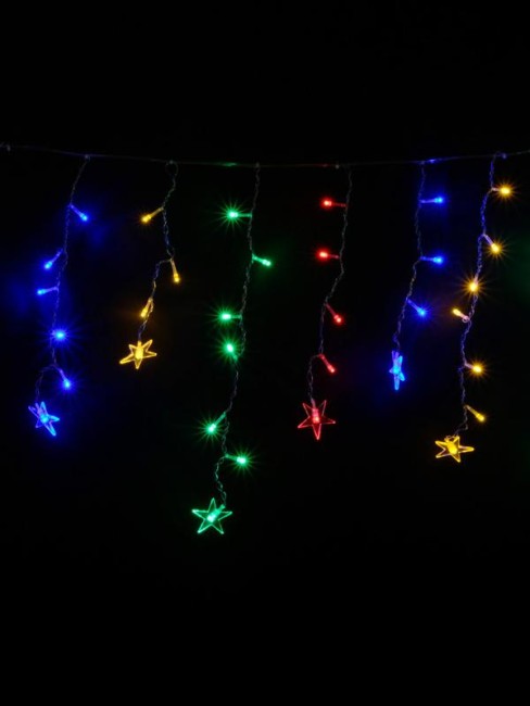 Гирлянда "Бахрома" DICLD-100M-C 100 мультиколорт светодиодов 1.7х0.5м с насадками SHLights 4690601047199 Гирлянда "Бахрома" DICLD-100M-C 100 мультиколорт светодиодов 1.7х0.5м с насадками SHLights 4690601047199