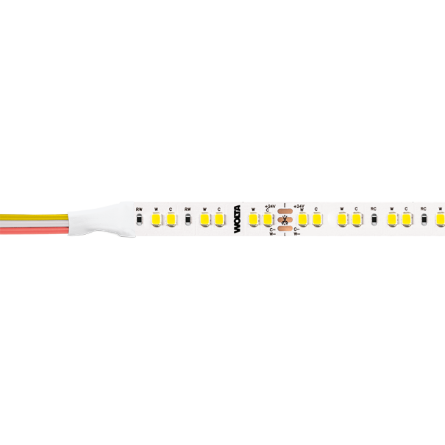 Светодиодная лента WOLTA WLS2835-14W/CCT/24H140-01 SMD2835 14Вт CCT 3000K-6500К 24В IP20 140 led/m
