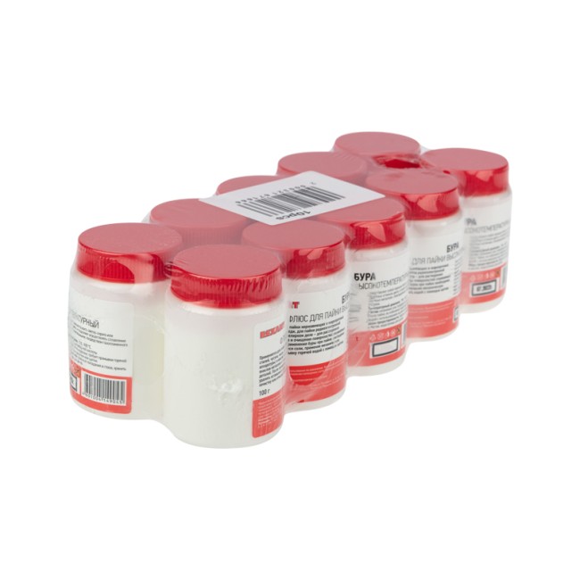 Флюс для пайки, БУРА, 100г, банка REXANT Флюс для пайки, БУРА, 100г, банка REXANT