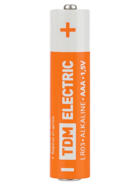 Элемент питания LR03 AAA Alkaline 1,5V SC-10 TDM Элемент питания LR03 AAA Alkaline 1,5V SC-10 TDM