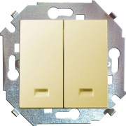 Выключатель 2-кл. СП Simon 15 16А IP20 с подсветкой винтов. зажим механизм сл. кость Simon 1591392-031 Выключатель 2-кл. СП Simon 15 16А IP20 с подсветкой винтов. зажим механизм сл. кость Simon 1591392-031
