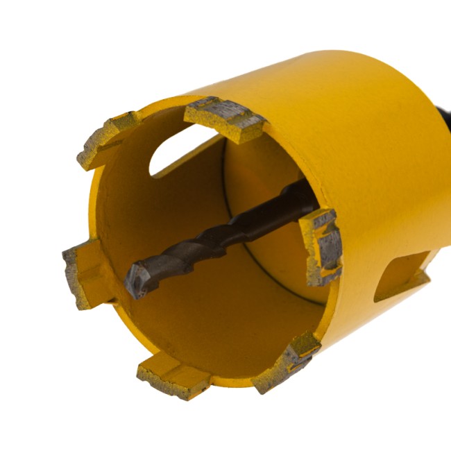 Коронка алмазная по бетону 72мм, L=90мм, М16, сегмент, SDS PLUS KRANZ Коронка алмазная по бетону 72мм, L=90мм, М16, сегмент, SDS PLUS KRANZ