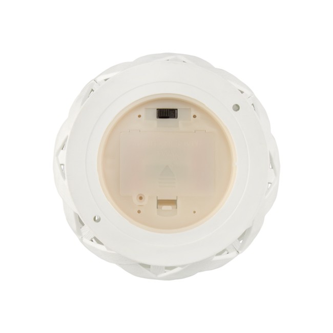 Декоративный фонарь со свечкой, плетеный корпус, белый, размер 14х14х16,5 см, цвет теплый белый Декоративный фонарь со свечкой, плетеный корпус, белый, размер 14х14х16,5 см, цвет теплый белый