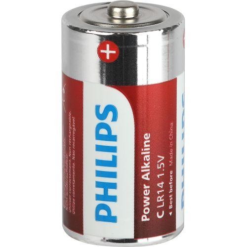 Элемент питания алкалиновый C/LR14 1.5В Power (блист. 2шт) Philips Б0062687 Элемент питания алкалиновый C/LR14 1.5В Power (блист. 2шт) Philips Б0062687