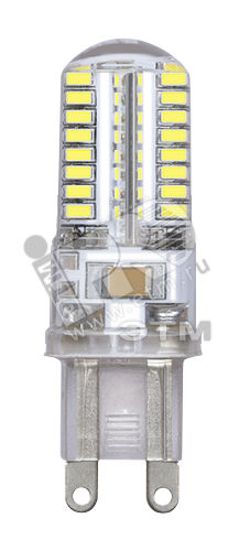Лампа светодиодная LED 7Вт G9 400Лм 220V/50Hz белый