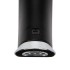 Светильник настольный REXANT Cesar LED с поворотом излучающей поверхности на 360°, 5000 К, часы, термометр, будильник, календарь, цвет черный