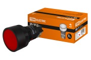 Кнопка SВ-7 "Стоп" с возвратом, 1НЗ, d22 мм, красная, IP40 TDM Кнопка SВ-7 "Стоп" с возвратом, 1НЗ, d22 мм, красная, IP40 TDM