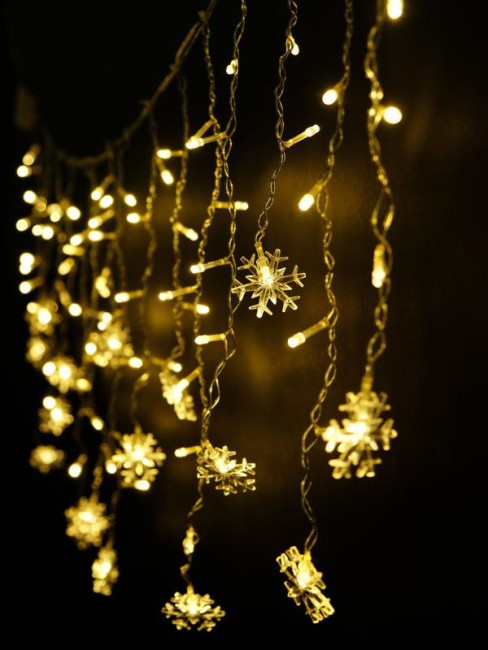 Гирлянда "Бахрома" DICLD-100WW-C 100 теплых бел. светодиодов 1.7х0.5м с насадками SHLights 4690601047205 Гирлянда "Бахрома" DICLD-100WW-C 100 теплых бел. светодиодов 1.7х0.5м с насадками SHLights 4690601047205