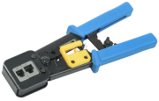 Инструмент обжимной для RJ-45/12 c храповым механизмом FPS Инструмент обжимной для RJ-45/12 c храповым механизмом FPS