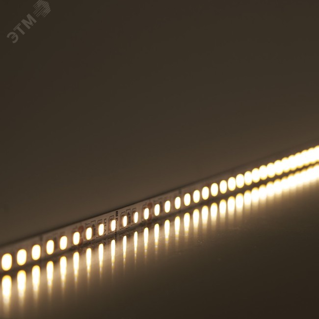 Лента светодиодная LEDх60/м 5м 6w/m 24в тепло-белый