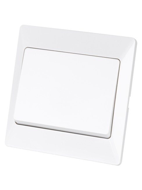 Выключатель 1 кл. 10А белый "Ильмень"   TDM Выключатель 1 кл. 10А белый "Ильмень"   TDM