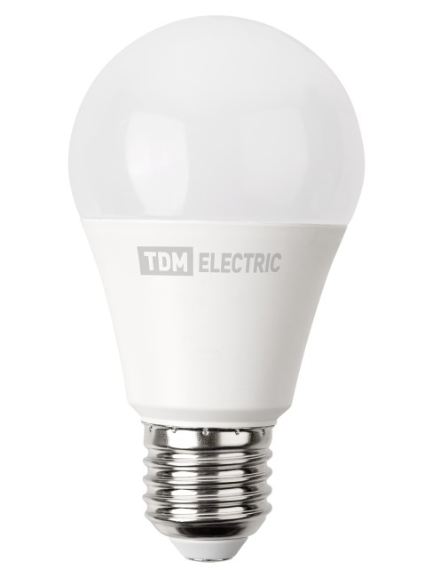 Лампа светодиодная А60-9 Вт-230 В-4000 К-E27 "СЕНСОР" TDM Лампа светодиодная А60-9 Вт-230 В-4000 К-E27 "СЕНСОР" TDM