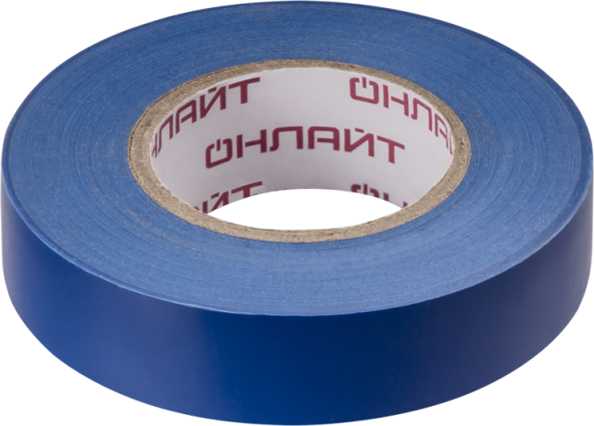 Изолента ПВХ 15мм (рул.20м) 71 681 OIT-B15-20/B син. ОНЛАЙТ 71681 Изолента ПВХ 15мм (рул.20м) 71 681 OIT-B15-20/B син. ОНЛАЙТ 71681