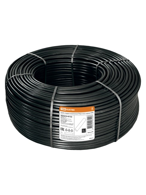 Труба гладкая техническая ПНД d 32(с) черная TDM Труба гладкая техническая ПНД d 32(с) черная TDM