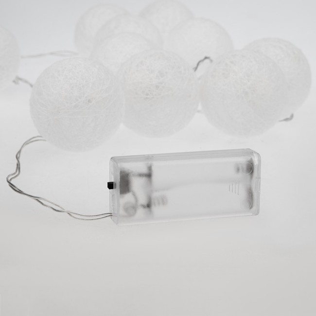 Тайские фонарики Пломбир 1.5 м, 10 LED, прозрачный ПВХ, цвет свечения теплый белый, 2 х АА (батарейки не в комплекте) NEON-NIGHT Тайские фонарики Пломбир 1.5 м, 10 LED, прозрачный ПВХ, цвет свечения теплый белый, 2 х АА (батарейки не в комплекте) NEON-NIGHT