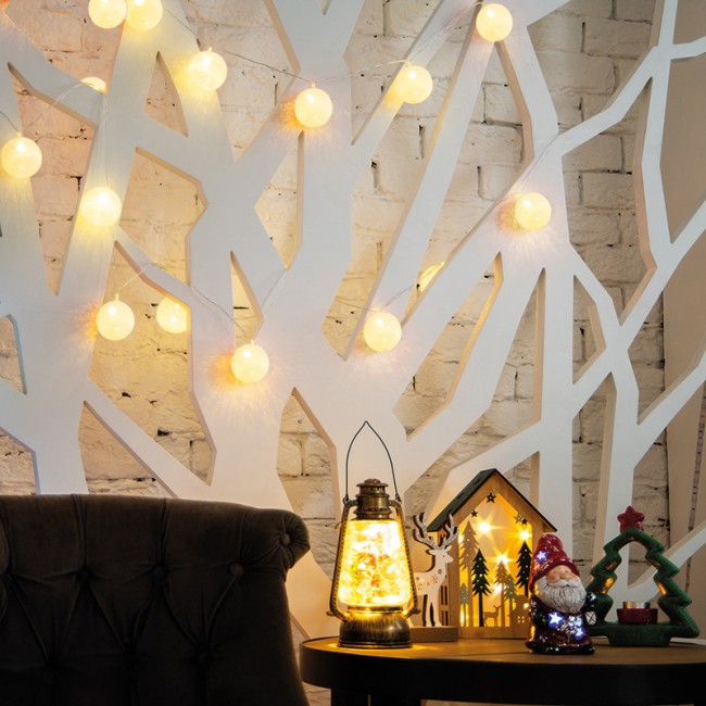 Тайские фонарики Пломбир 1.5 м, 10 LED, прозрачный ПВХ, цвет свечения теплый белый, 2 х АА (батарейки не в комплекте) NEON-NIGHT Тайские фонарики Пломбир 1.5 м, 10 LED, прозрачный ПВХ, цвет свечения теплый белый, 2 х АА (батарейки не в комплекте) NEON-NIGHT