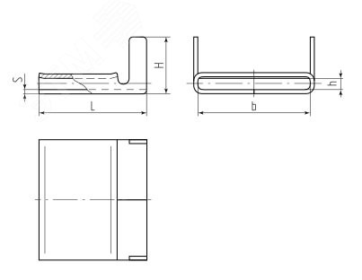 Скрепы СМ(201)-20 (100шт) (Fortisflex) Скрепы СМ(201)-20 (100шт) (Fortisflex)