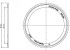 Кольцо резиновое уплотнительное для двустенной трубы D 110мм