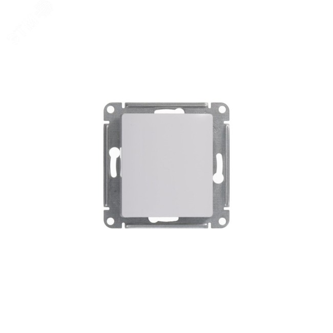 Выключатель одноклавишный, в рамку, белый схема 1 Выключатель одноклавишный, в рамку, белый схема 1