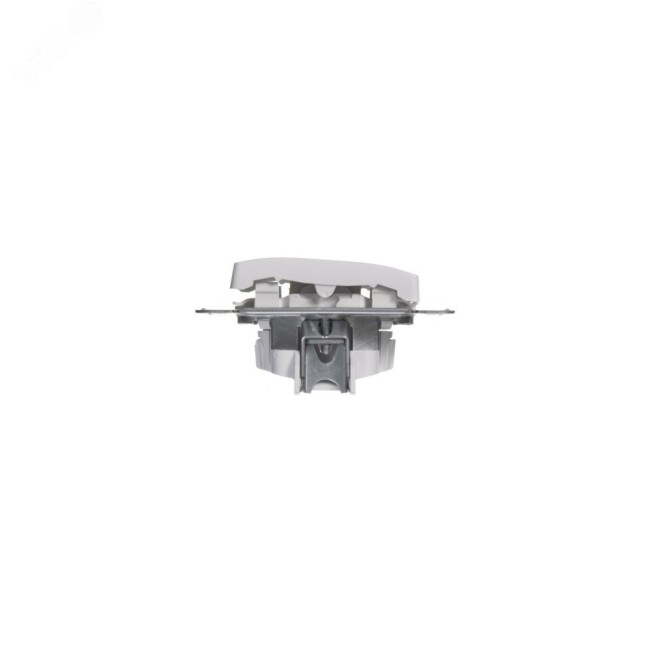 Выключатель одноклавишный, в рамку, белый схема 1 Выключатель одноклавишный, в рамку, белый схема 1