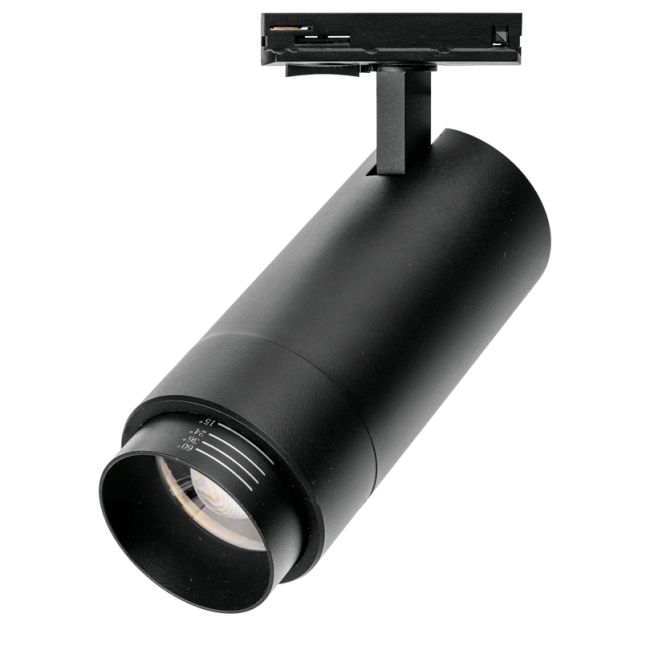 Трековый светодиодный светильник WOLTA WTL-25W/02B 25Вт 4000К IP20 Чёрный Трековый светодиодный светильник WOLTA WTL-25W/02B 25Вт 4000К IP20 Чёрный