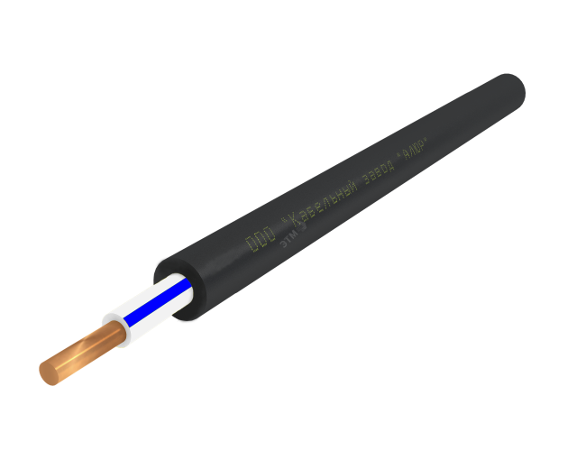 Кабель ВВГнг(А) 1х1,5 ок(N)-0,66