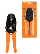 Клещи обжимные КО-12, обжим F и BNC разъемов (RG-58, RG-59, RG-62, RG-174, FO), "МастерЭлектрик" TDM Клещи обжимные КО-12, обжим F и BNC разъемов (RG-58, RG-59, RG-62, RG-174, FO), "МастерЭлектрик" TDM