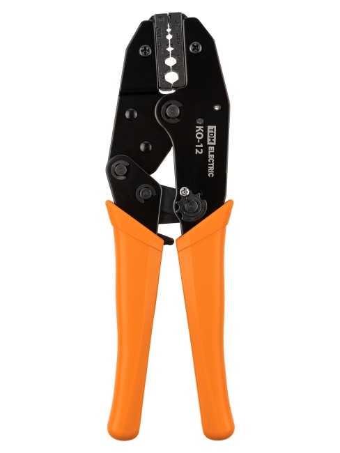 Клещи обжимные КО-12, обжим F и BNC разъемов (RG-58, RG-59, RG-62, RG-174, FO), "МастерЭлектрик" TDM Клещи обжимные КО-12, обжим F и BNC разъемов (RG-58, RG-59, RG-62, RG-174, FO), "МастерЭлектрик" TDM