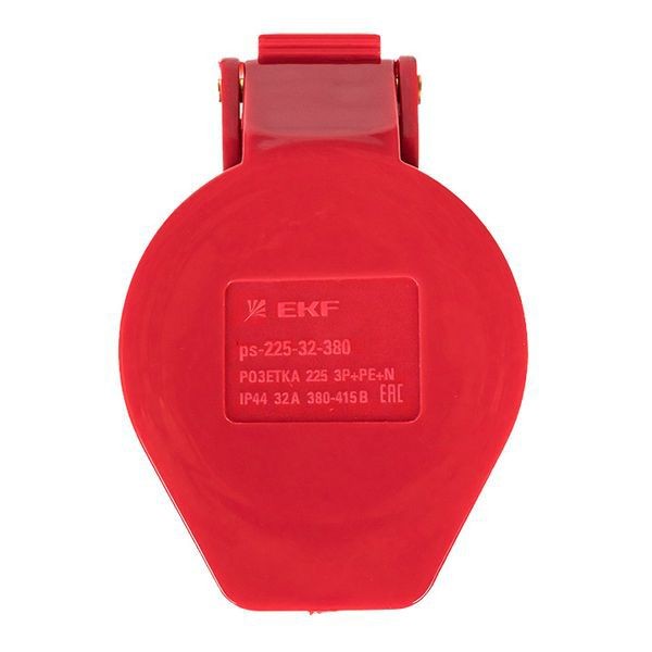 Розетка кабельная 32А 380В 3P+РЕ+N IP44 (225) EKF ps-225-32-380 Розетка кабельная 32А 380В 3P+РЕ+N IP44 (225) EKF ps-225-32-380