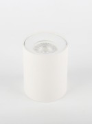 Подсветка  накладной, GU10, D80*100мм, белый (50/700) ЭРА