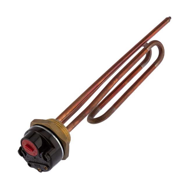 Нагревательный элемент для бойлера ТЭН RCT 2,0 кВт, фланец 42 мм, резьбовой, термостат 15 A REXANT