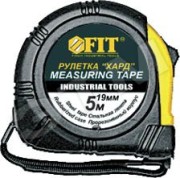 Рулетка прорезиненный корпус ''Хард'' 5 м x 25 мм