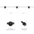 Гирлянда Belt-Light 2 жилы, 50м, шаг 40см, 125 патронов E27, IP65, черный круглый провод NEON-NIGHT