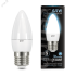 Лампа светодиодная LED 6.5 Вт 550 Лм 4100К белая Е27 Свеча Black Gauss
