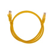 Патч-корд U/UTP CAT 6, RJ45-RJ45, 26AWG, LSZH, желтый, 1м REXANT Патч-корд U/UTP CAT 6, RJ45-RJ45, 26AWG, LSZH, желтый, 1м REXANT