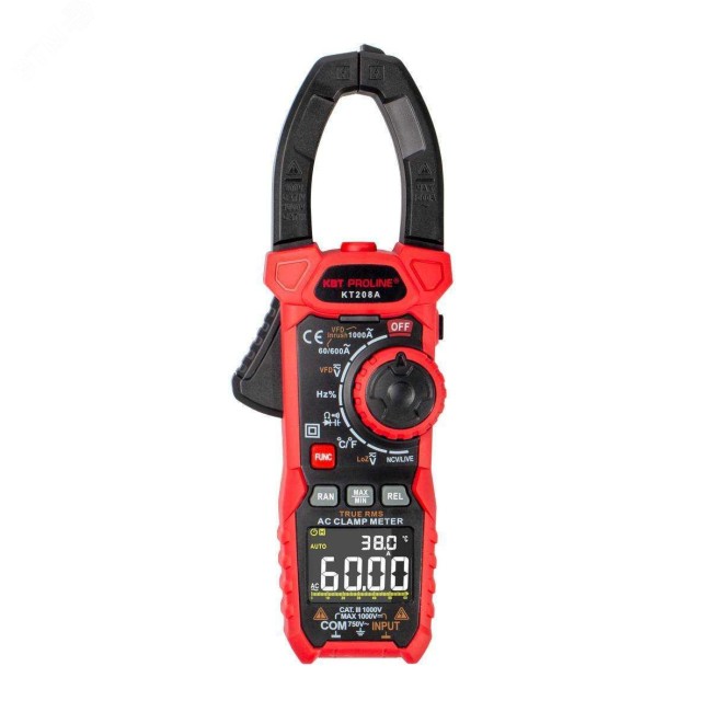 Токоизмерительные клещи c True RMS КТ 208А Токоизмерительные клещи c True RMS КТ 208А