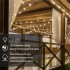 Лампа шар Е27 12 LED Ø100мм красная