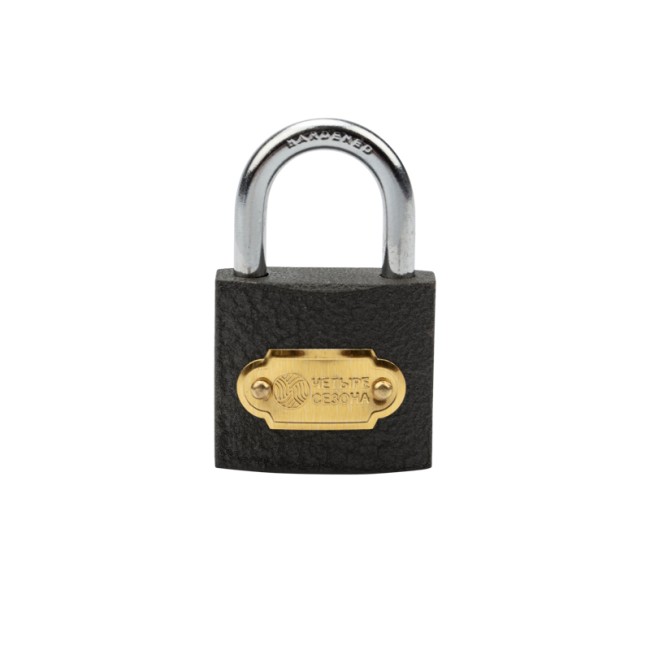 Замок навесной серия «Чугун» 32 мм ЧЕТЫРЕ СЕЗОНА