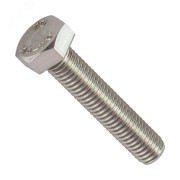 Болт DIN933 8Х20 шестигранная голова полная резьба нержавеющая сталь A4 Болт DIN933 8Х20 шестигранная голова полная резьба нержавеющая сталь A4