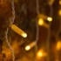Гирлянда Светодиодный Дождь 2х1,5м, 300 LED ТЕПЛЫЙ БЕЛЫЙ, белый ПВХ, IP65, постоянное свечение, 230В соединяется NEON-NIGHT (нужен шнур питания 303-500-1)