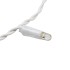 Гирлянда Светодиодный Дождь 2х1,5м, 300 LED ТЕПЛЫЙ БЕЛЫЙ, белый ПВХ, IP65, постоянное свечение, 230В соединяется NEON-NIGHT (нужен шнур питания 303-500-1)