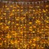 Гирлянда Светодиодный Дождь 2х1,5м, 300 LED ТЕПЛЫЙ БЕЛЫЙ, белый ПВХ, IP65, постоянное свечение, 230В соединяется NEON-NIGHT (нужен шнур питания 303-500-1)