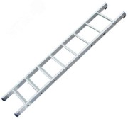 Лестница приставная алюминиевая, 9 ступеней, H=257 см, вес 3.0 кг