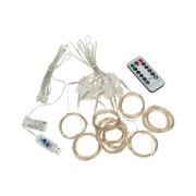 Гирлянда Светодиодный дождь из росы 3х3 м, USB + пульт управления Гирлянда Светодиодный дождь из росы 3х3 м, USB + пульт управления