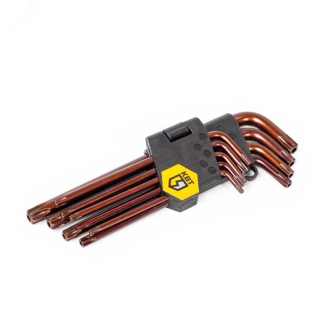 Набор ключей TORX. 9 шт. КТ-9-S2